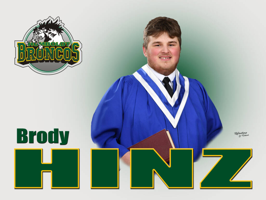 Image of Brody Hinz, Statistician for the 2017-2018 Humboldt Broncos