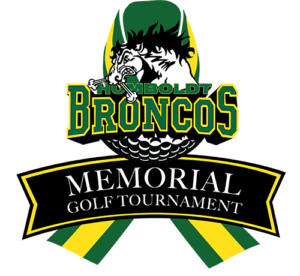 Image of the Broncos Memorial Golf Tournament Logo