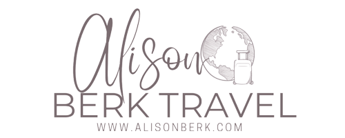 Image of Alison Berk Travel Logo with web address alisonberk.com